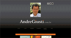 Desktop Screenshot of andregiusti.com.br