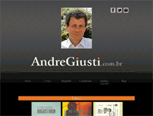 Tablet Screenshot of andregiusti.com.br